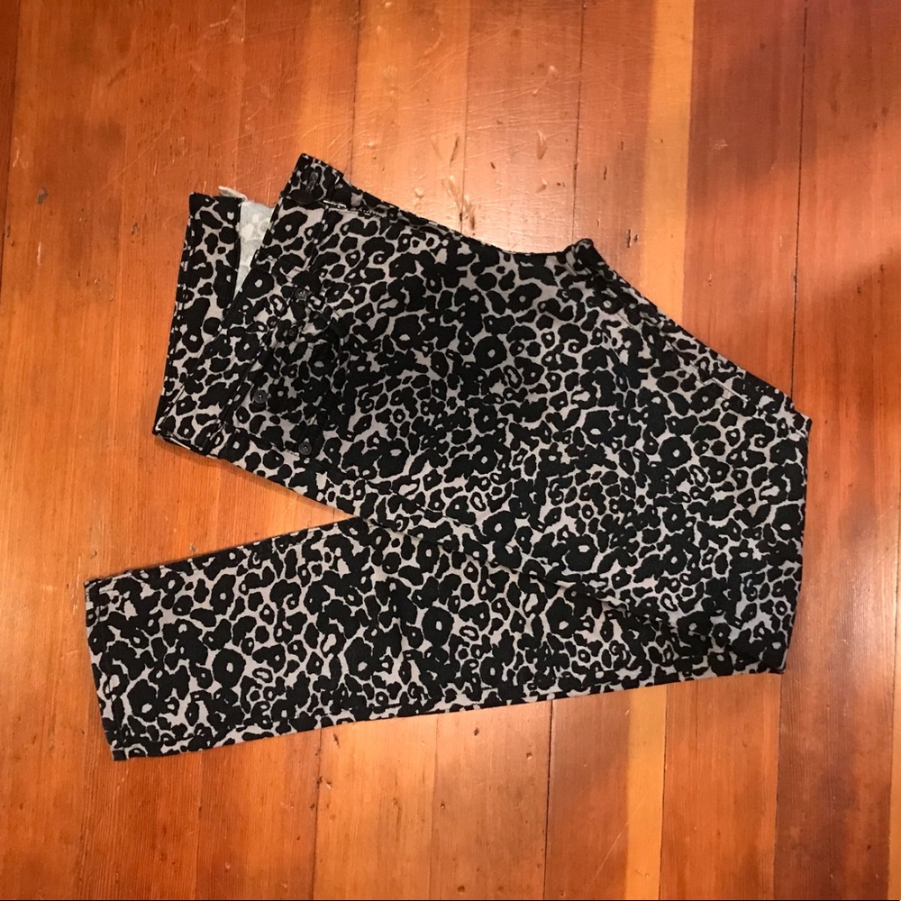 Rag & Bone Leopard Jeans 28